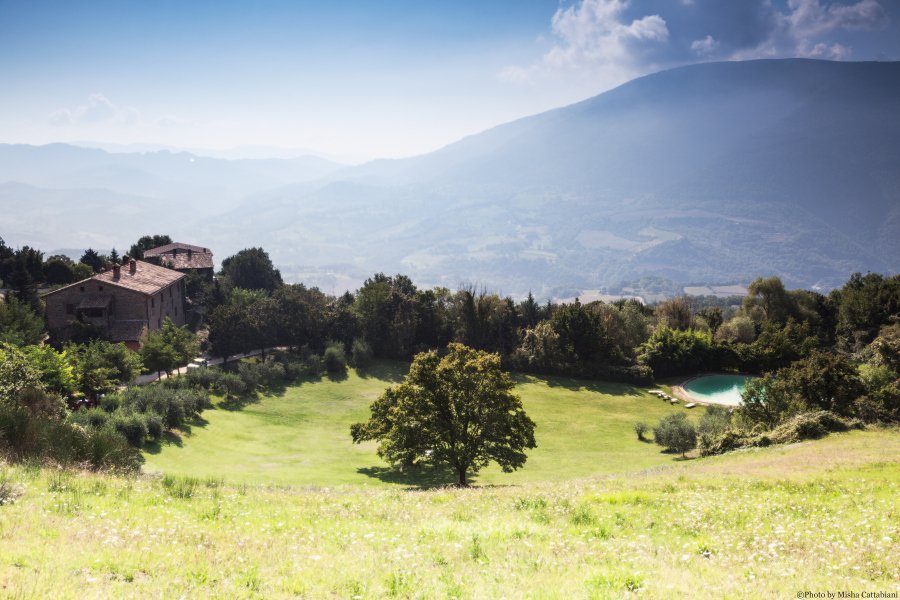 L'agriturismo immerso nella natura